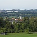 Ohlstadt, links hinten Murnau