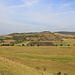 Písečný vrch, Blick nach Norden in eine steppenähnliche Landschaft