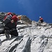 Kletterei über Leitern