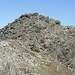 Blick vom Vorgipfel 2805m auf den richtigen Gipfel 2830m