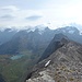 Gipfelaussicht zum Titlis, Graustock und Schwarzhorn