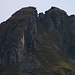 Der Gipfelbereich vom Melchseestock (2227m), rechts ist der Hauptgipfel.