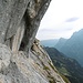 Quergang bis zum Wandbuch