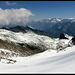 Blau Gletscherli, Blick zurück.
