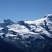 rechts Alphubel, Feechopf und Feegletscher