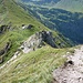 Im Anstieg zum Rauhhorn
