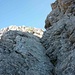 Glatte Rinne im Aufstieg zum Rauhhorn
