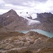 The Gries glacier with the Gries lake.