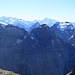 Mischabel und Weisshorn am Horizont