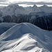 Blick vom Büelenhorn zum Piz Ela, Corn da Tinizong und Piz Mitgel