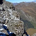 Am Ostgrat, Blick in die Nordwand zur Horneralp