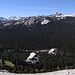 Panorama south: the high Sierras