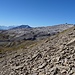 Schuttiger Zustieg (Im Hintergrund typisches Gletscherschwund-Gelände)