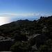 Retrospettiva al mare e alla Corsica con la "testa pietrificata della pecora":-) / Rückblick zum Meer mit Korsika und dem versteinerten "Schafskopf"