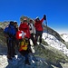 Gipfelfoto mit iranischen Bergsteigern von der Südroute