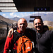 Peter und Davor bei der Ankunft in Lhasa.