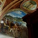 Fresken in der Kirche Madonna del Sasso - Darstellung von Kriegern der Schlacht von Marignano