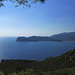 Panorama in discesa dal Monte Fonza al mare