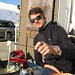 So ein feines Fondue in der Wintersonne lässt man sich natürlich schmecken!