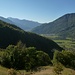 Aussicht vom Klostergarten Richtung Bellinzona