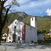 Wieder im Tal - die Kirche von Lumino-Ronco.
