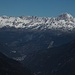   la zona della Valmalenco con il Tremogge e il Bernina