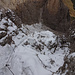 Sehr winterlich: Der Steig zur Pisciadu Hütte