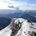 Gipfelblick Hochgern, Richtung Inntal und Wildem Kaiser