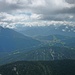 Blick über Seefeld in Richtung Stubaier Alpen.