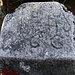 Inschrift am Brunnen bei Chèrz