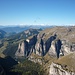 Grödnertal, rechts die Fermedatürme