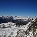 Blick von der Bocchetta Richtung Berner Oberland