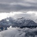 wolkenverhangene "Aroser-Bergspitzen"