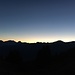 Sonnenaufgang über der Sulzfluh und den Prättigauer Alpen