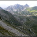Abstieg vom Passo del Narèt ins Val Torta, durch das ich zum Cristallinapass aufgestiegen bin.