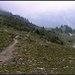 Im Sinkflug zur Alpe di Cristallina.