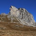 Six Armaille (2427m) über dem Col de Forcle (2166m).