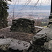 Blick auf Zürich von der Ruine Friesenburg