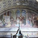 <b>L'affresco sul coro illustra San Remigio che battezza il re merovingio Clodoveo, opera di Giovanni Samuele Meletta di Loco, 1902.</b>