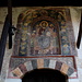 Kloster Rozhen / Роженски манастир - Fresko über einer der Türen der Klosterkirche.