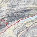 Routenverlauf (ab Rheintaler Sämtis)<br /><br />Quelle: SchweizMobil