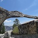 Quite delicate for a granite arch - for those wondering if it supports a person, it does for sure. As well as it does withstand the metres of Sierra's snowfalls every winter. 