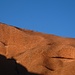 La cima di Uluru.