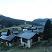 Der hübsche Weiler Cresta war am Morgen noch verlassen, am Abend waren ausserkanonale Ferienhausbesitzer angereist