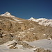 Abstieg über Cogn dei Lavaz: Blick zurück zu Piz Vial (rechts) und Piz Gaglianera (links)