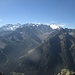 Dal "poggio del 700-esimo" vista sulla Val d' Arpette