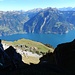 Ausblick zur Alp Lauweli