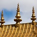 Im Jokhang sind riesige Mengen an Blattgold verbaut.
