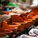 Chilipulver auf dem Markt von Lhasa.