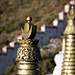 Stupas vor dem Potala-Palast.